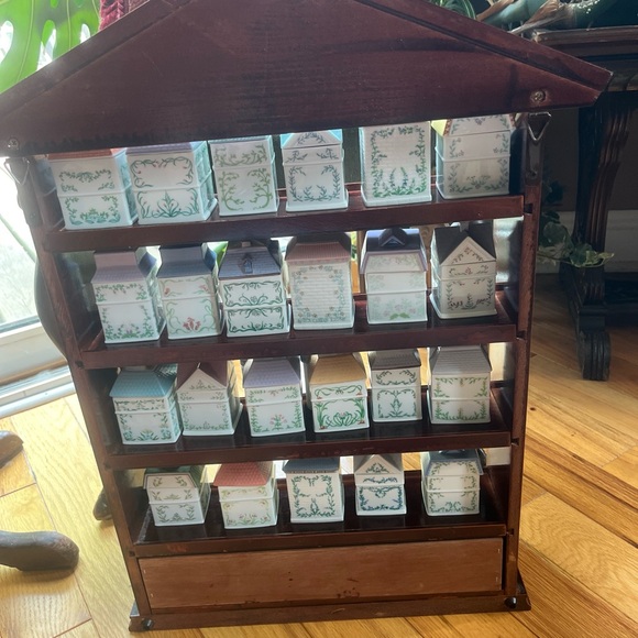 Lenox Spice Village with rack-1987. Very popular and cute - Picture 3 of 7